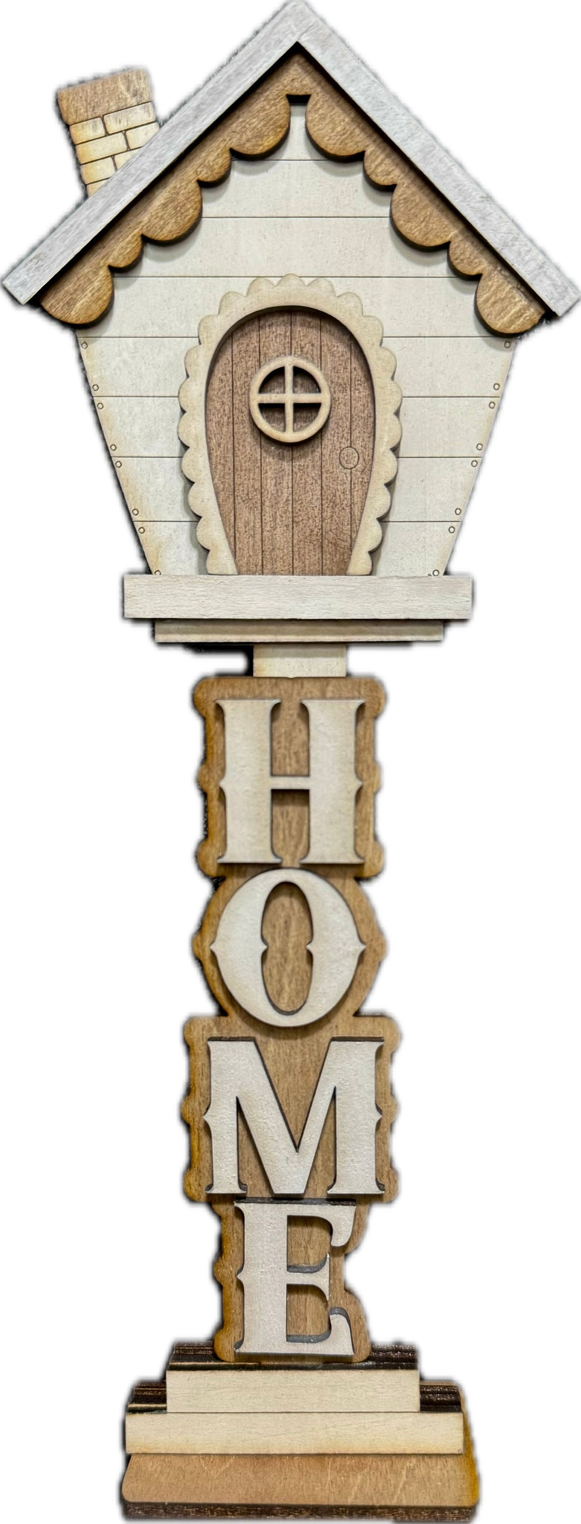 Small Bird House Interchangable