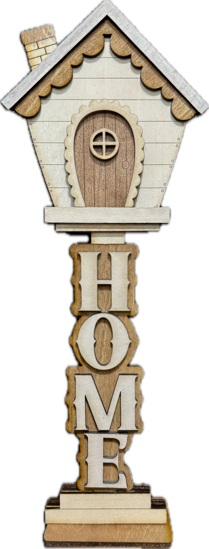 Small Bird House Interchangable