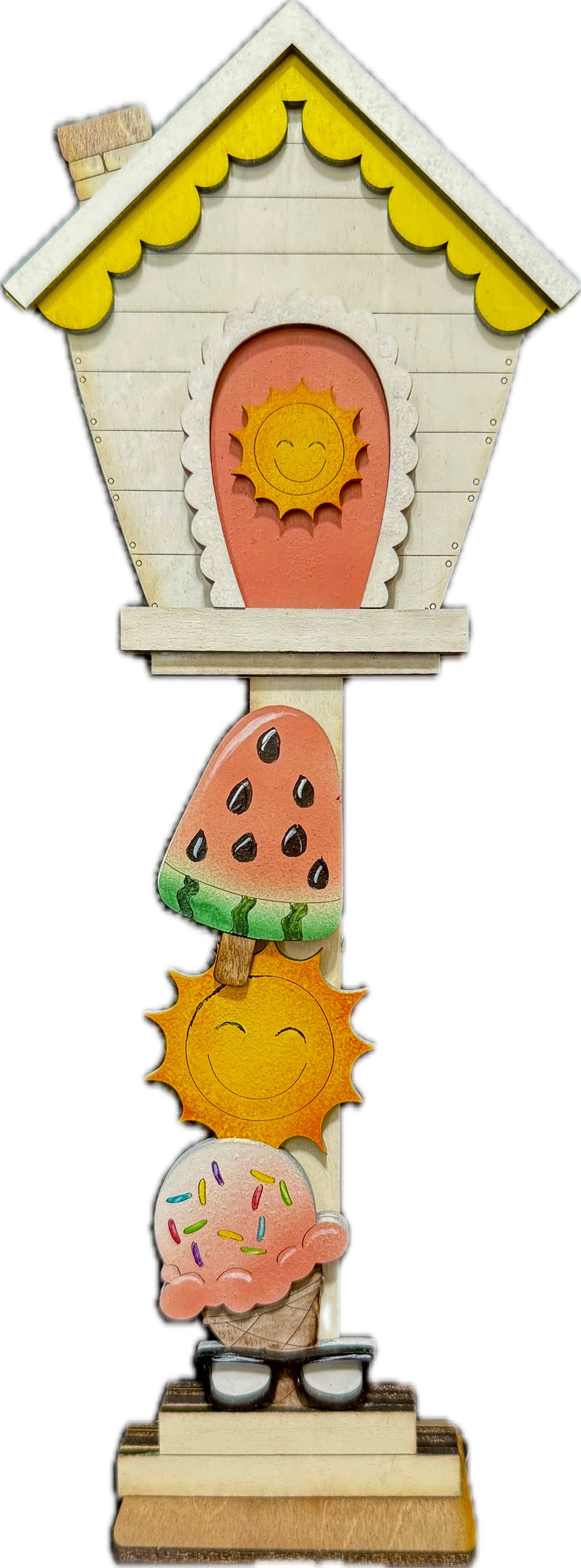 Small Bird House Interchangable