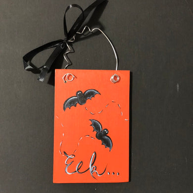 Bat plaque