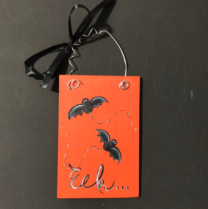 Bat plaque